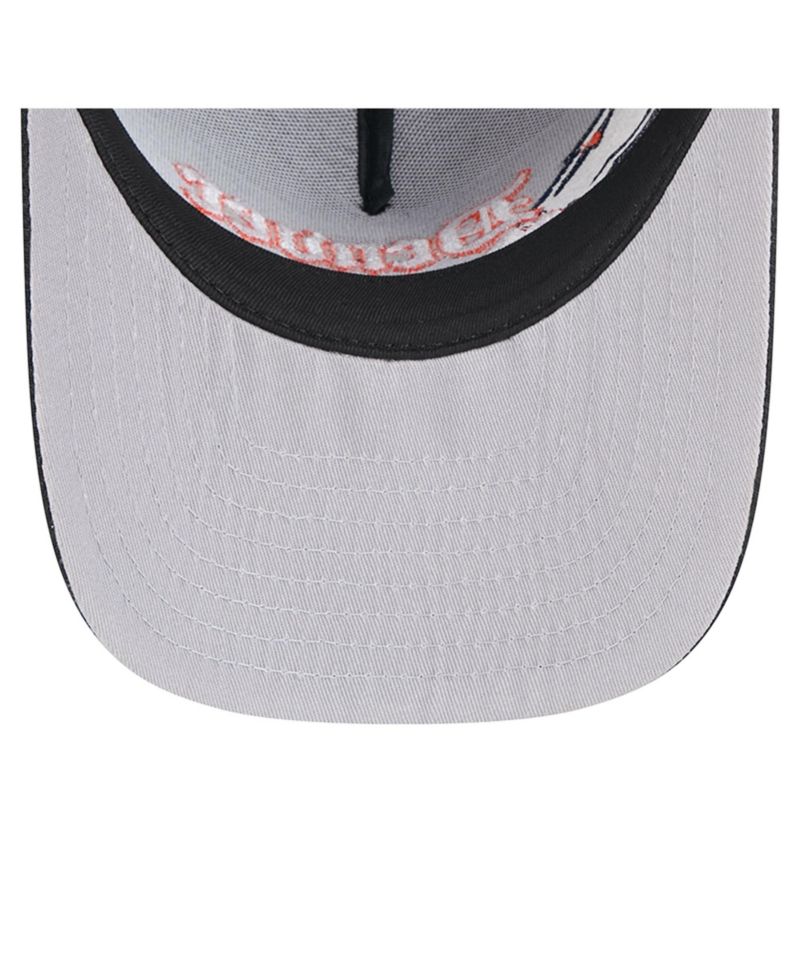 Men's Black Denver Broncos Proud A-Frame 9FIFTY Snapback Hat