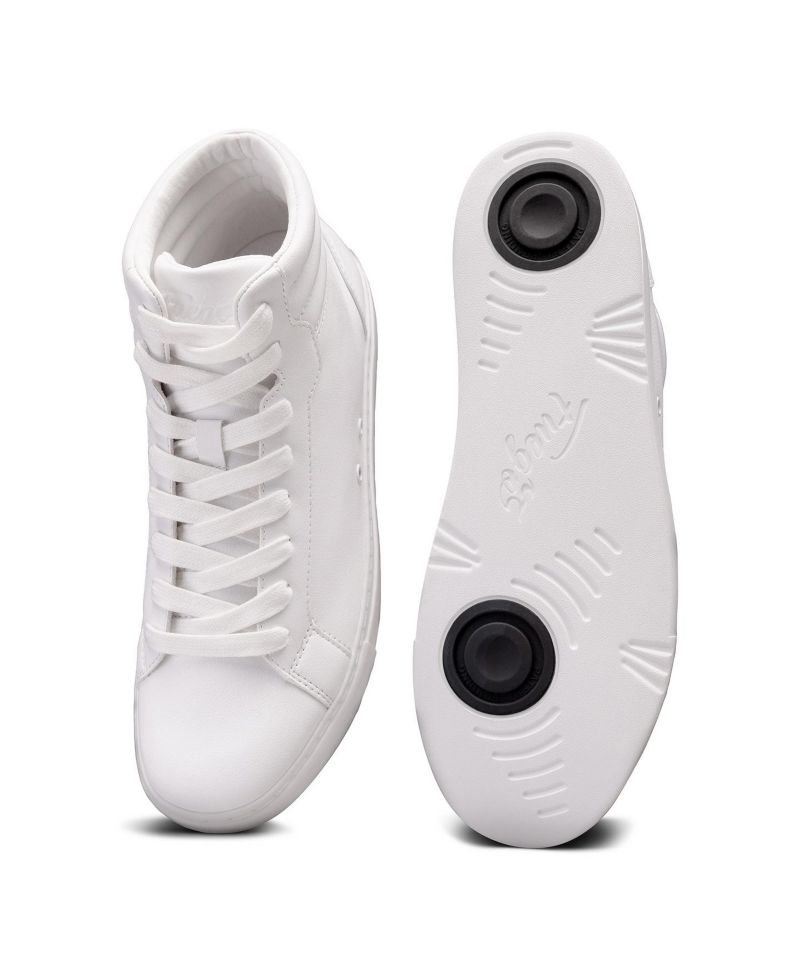 Big Kids' White High-top Sneaker