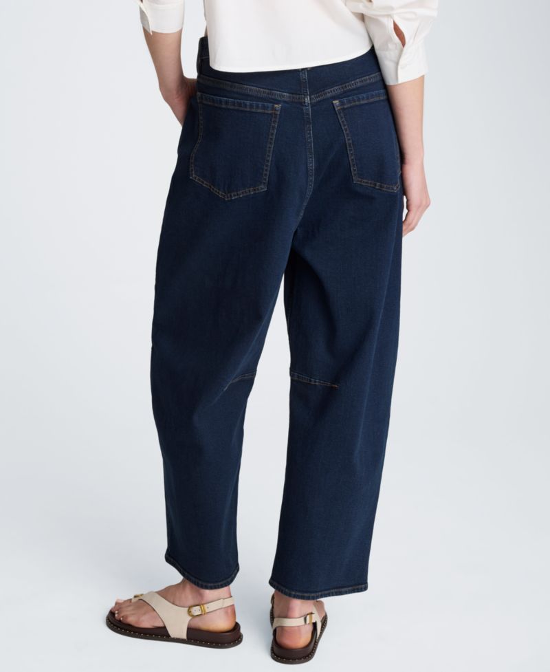 Women's High-Rise Barrel Leg Jeans