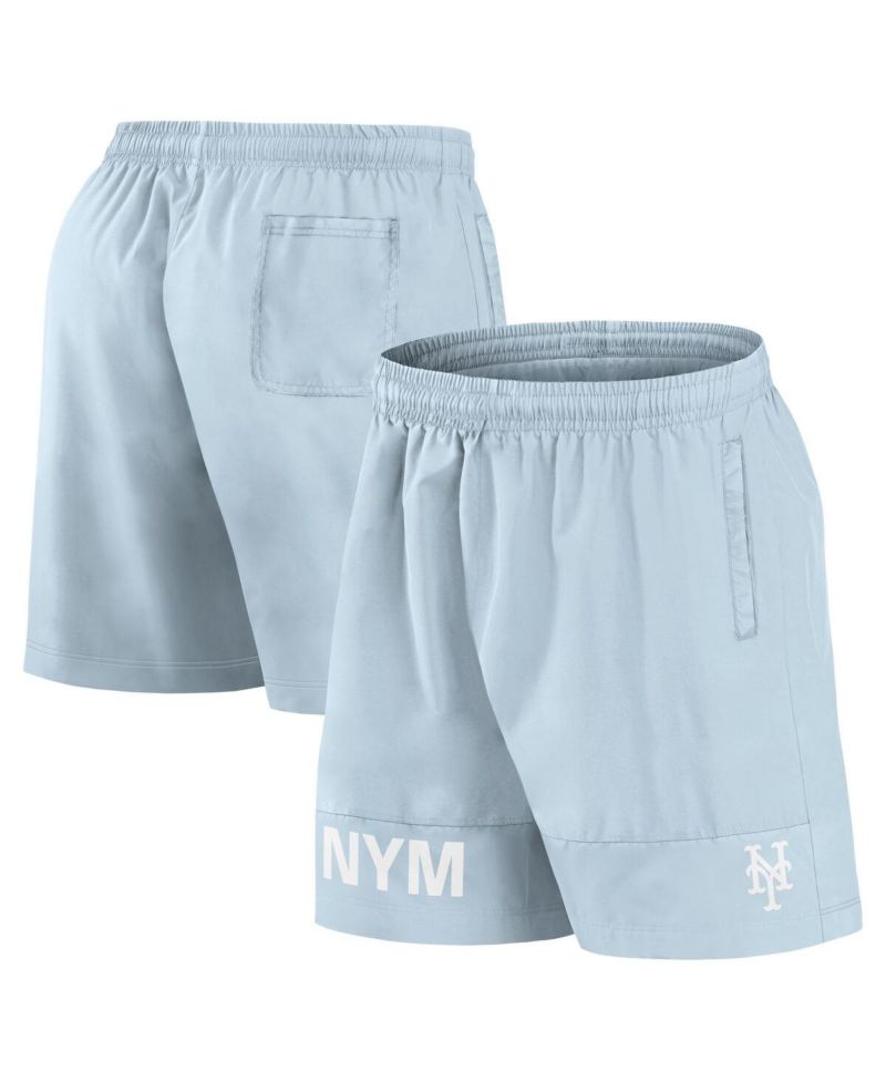 Men's Light Blue New York Mets Elements Swim Shorts