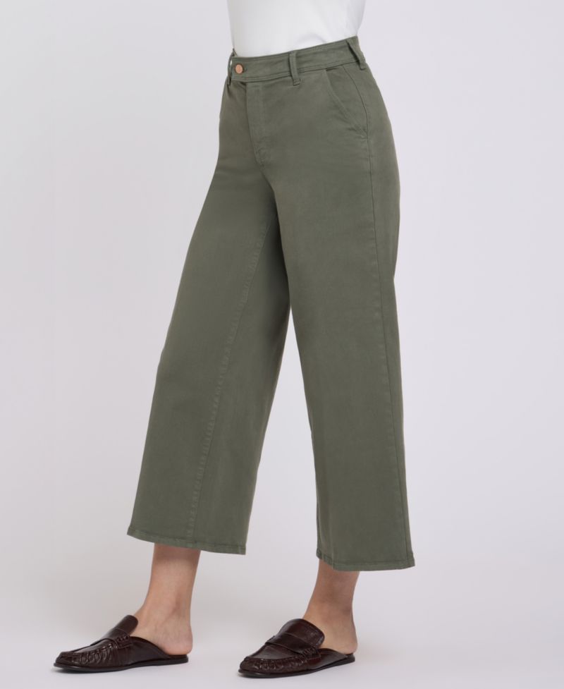 Women's Mona Wide-Leg Trouser Ankle Jeans