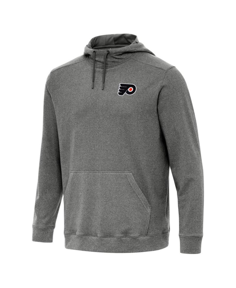 Men's Heather Black Philadelphia Flyers Cloud Pullover Hoodie