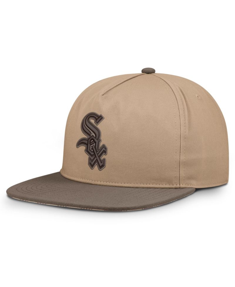Men's Light Brown Chicago White Sox Statement Adjustable Hat