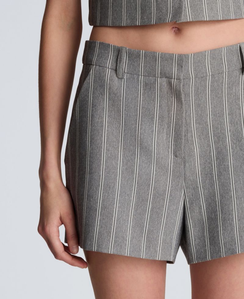 Women's Pinstripe Shorts