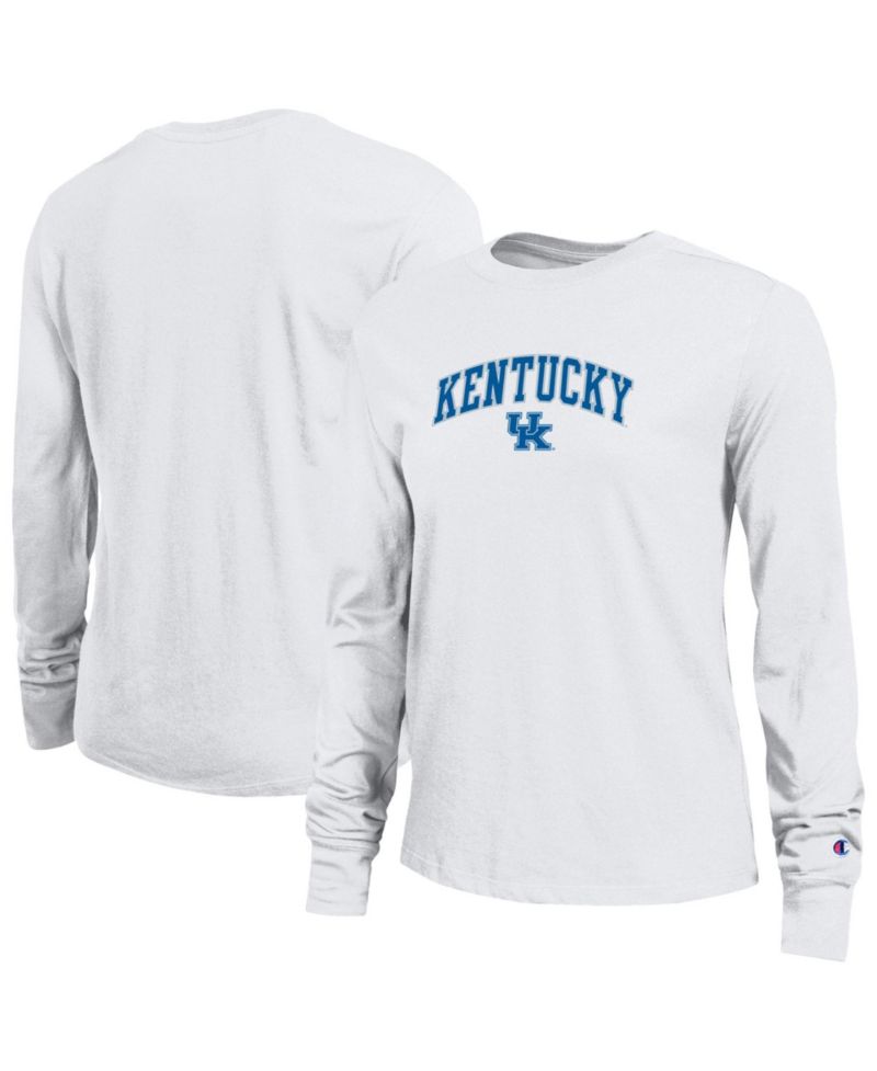 Women's Kentucky Wildcats Long-Sleeve Crewneck T-Shirt