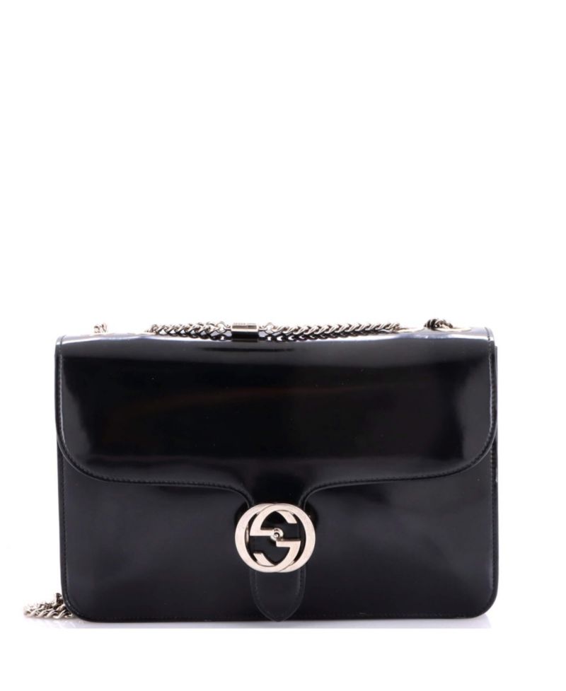 Medium Interlocking Shoulder Bag Patent