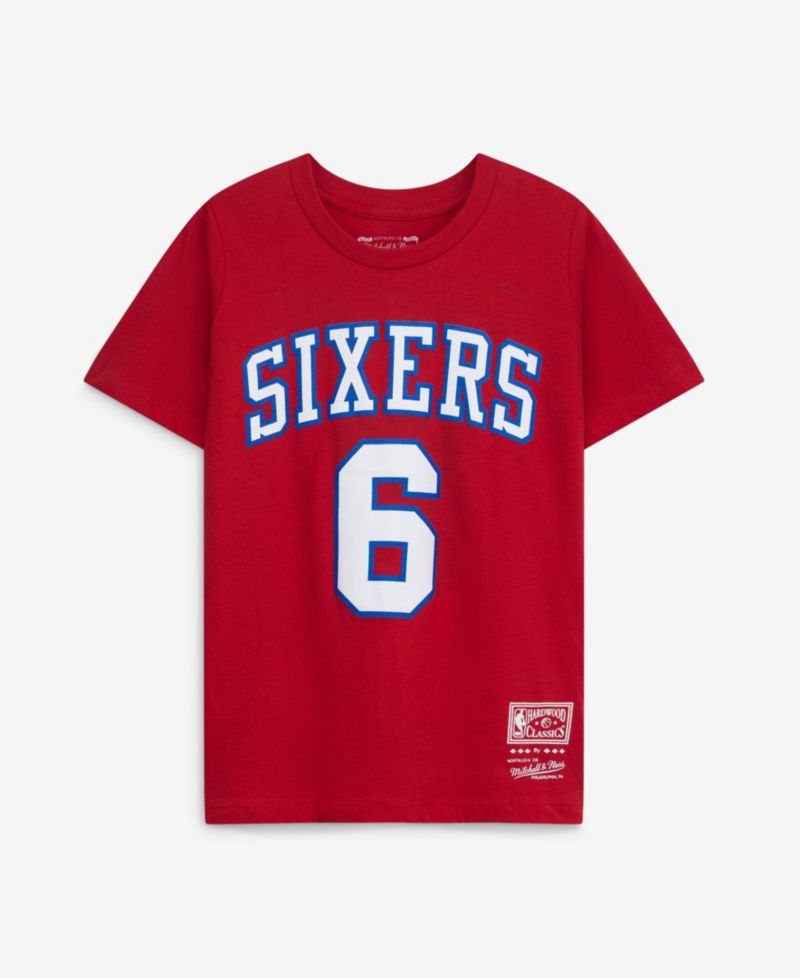 Boys' and Girls' Philadelphia 76ers Julius Erving Hardwood Classics T-Shirt