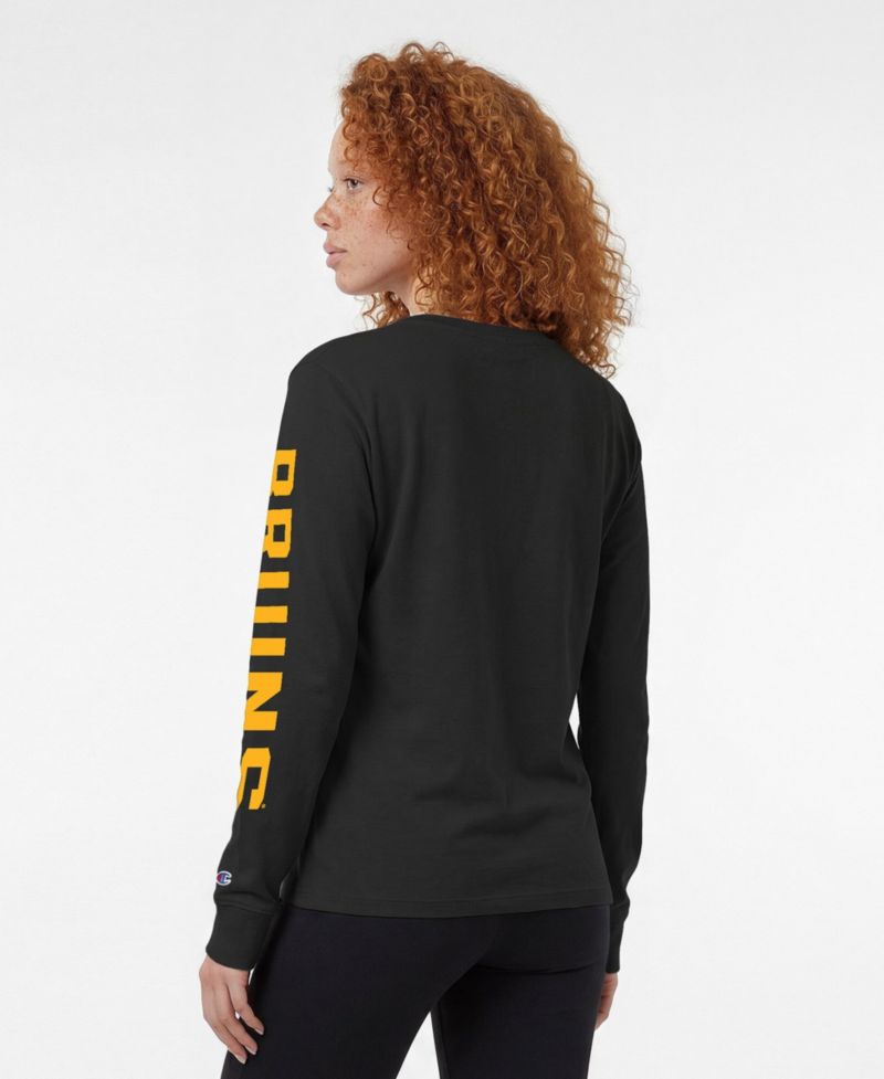 Women's Boston Bruins 2-Hit Long-Sleeve T-Shirt