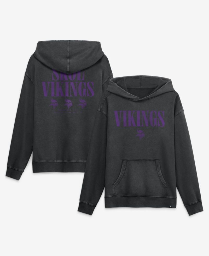 Men's Minnesota Vikings Intense Rivalry Relaxed-Fit French-Terry Hoodie