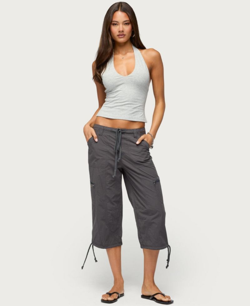 Womens Bennet V Neck Halter Top