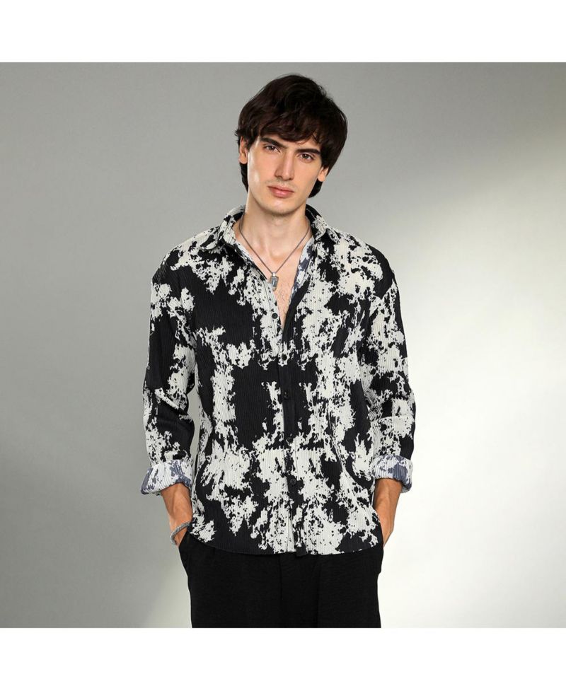 Men's Splash-Pleat Shirt