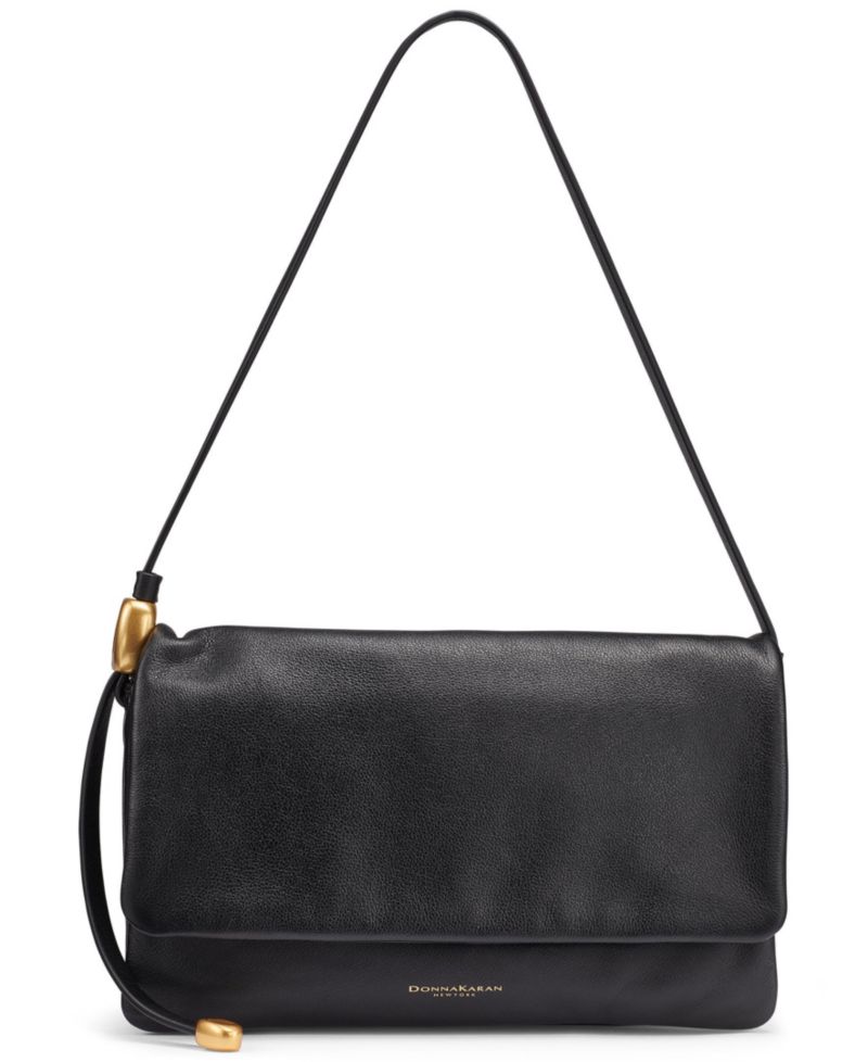 Velvet Flap Shoulder Handbag