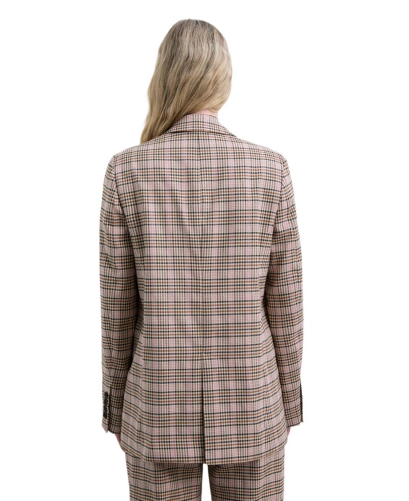 Women's check Blazer