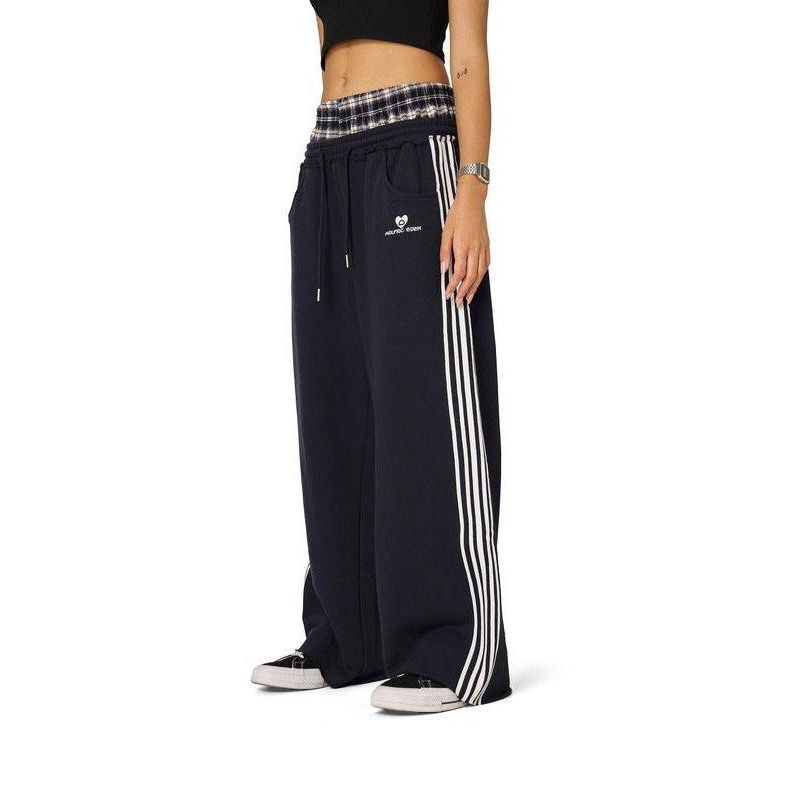 Double Waist Baggy Sweatpants