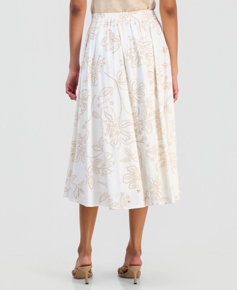 Women's Cotton Pull-On Skirt