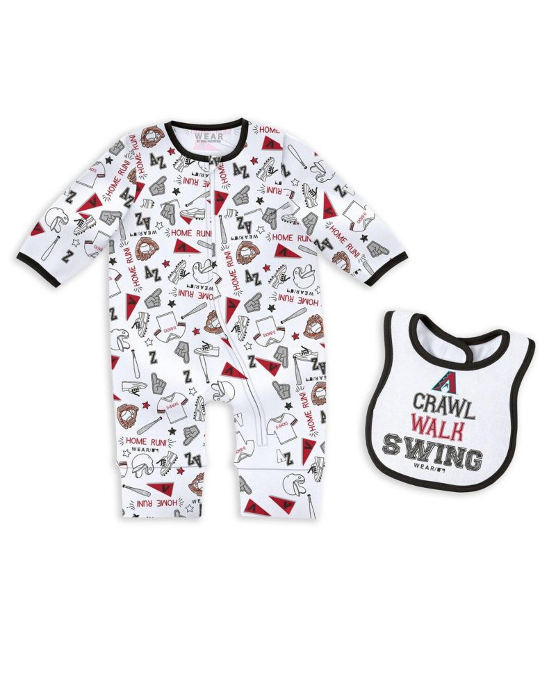 Baby Boys and Girls Arizona Diamondbacks Sleep Play Set