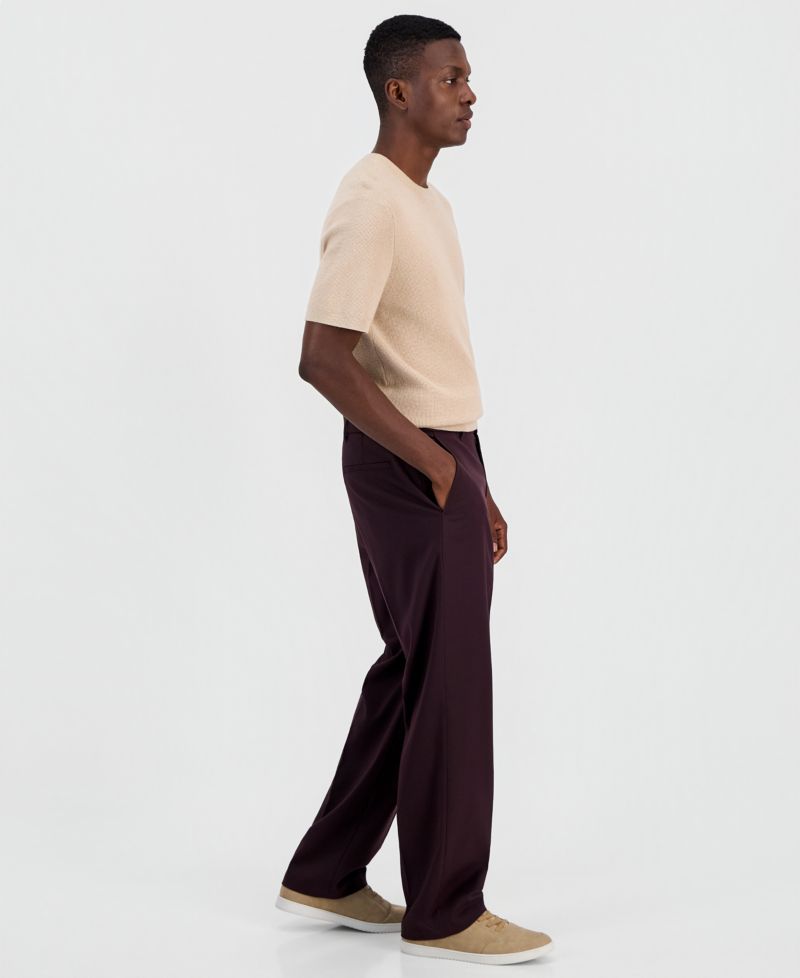 Men's Modern Fit Straight Leg Dress Pants
