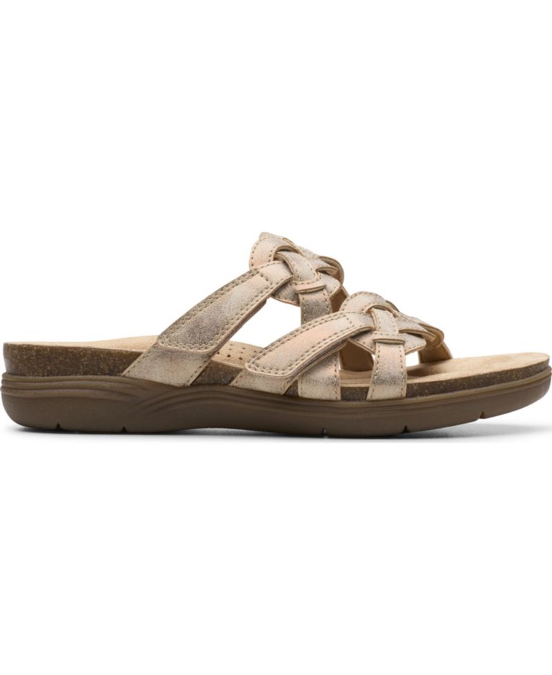 Women's April Rae Round Toe Flat Sandals