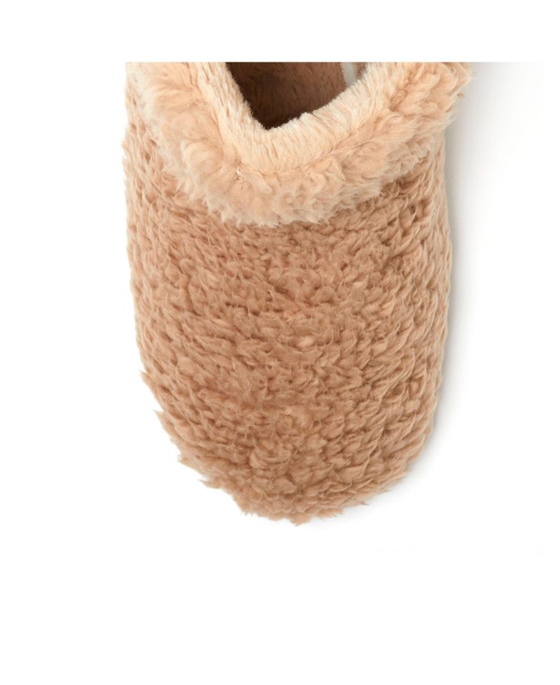 Women's Chelsea Shaggy Pile Bootie Fuzzy House Slipper