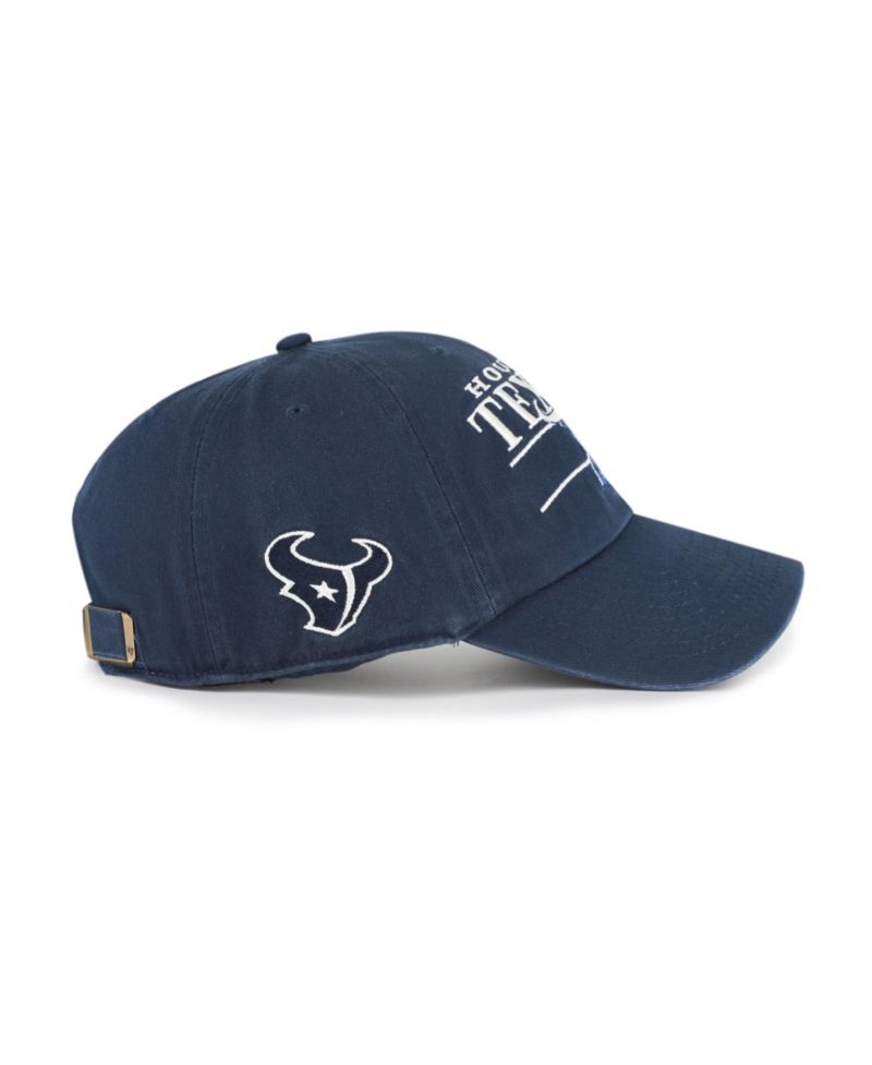 Men's Houston Texans Clean Up Throwback Graphic Adjustable Hat