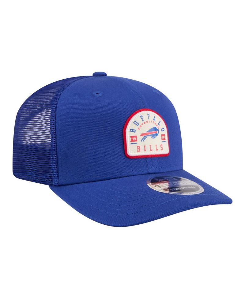 Men's Royal Buffalo Bills Contest 9SEVENTY Adjustable Trucker Hat