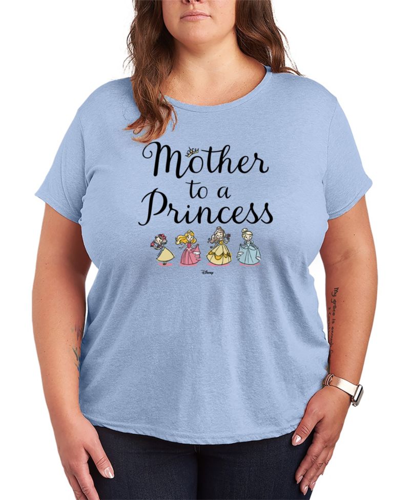 Plus Size Disney Princess Mother to Princess Short-Sleeve Graphic T-Shirt