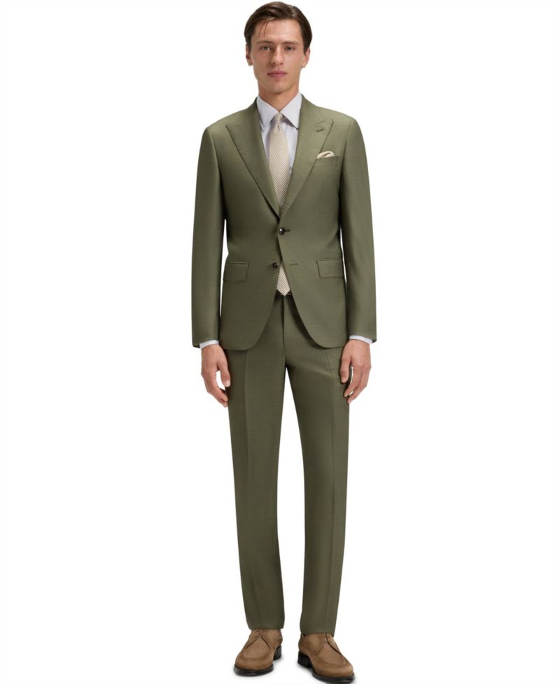 Men's Italian-Made Cotton Blend Dress Shirt