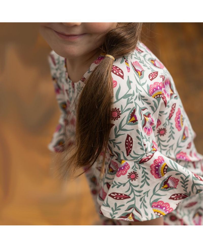 Girls Fair Trade Organic Cotton Cascade Dress