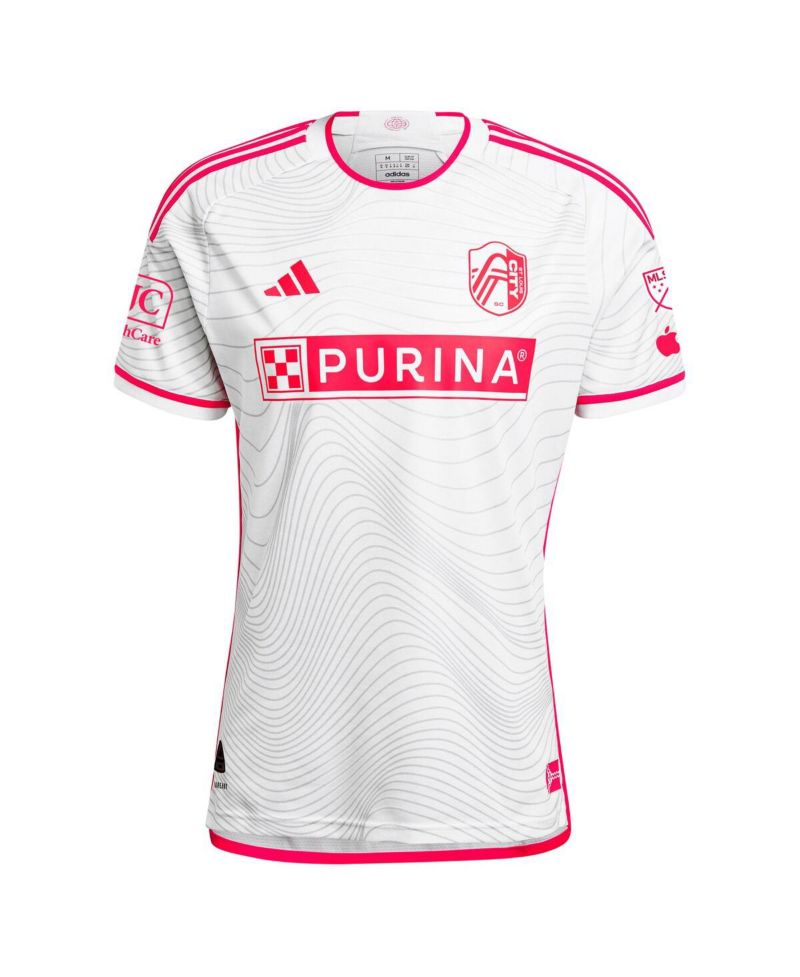 Men's Eduard Lowen White St. Louis City SC 2024 The Confluence Kit Authentic Player Jersey