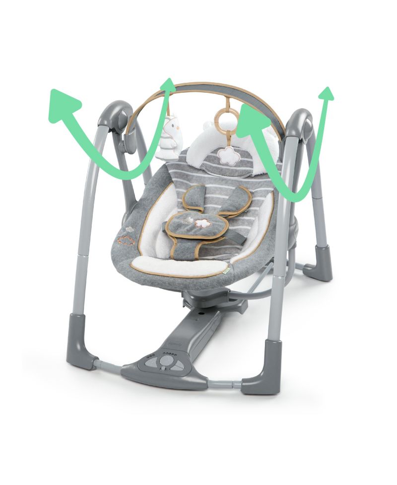 Boutique Collection™ Swing 'n Go Portable Swing™ - Bella Teddy™