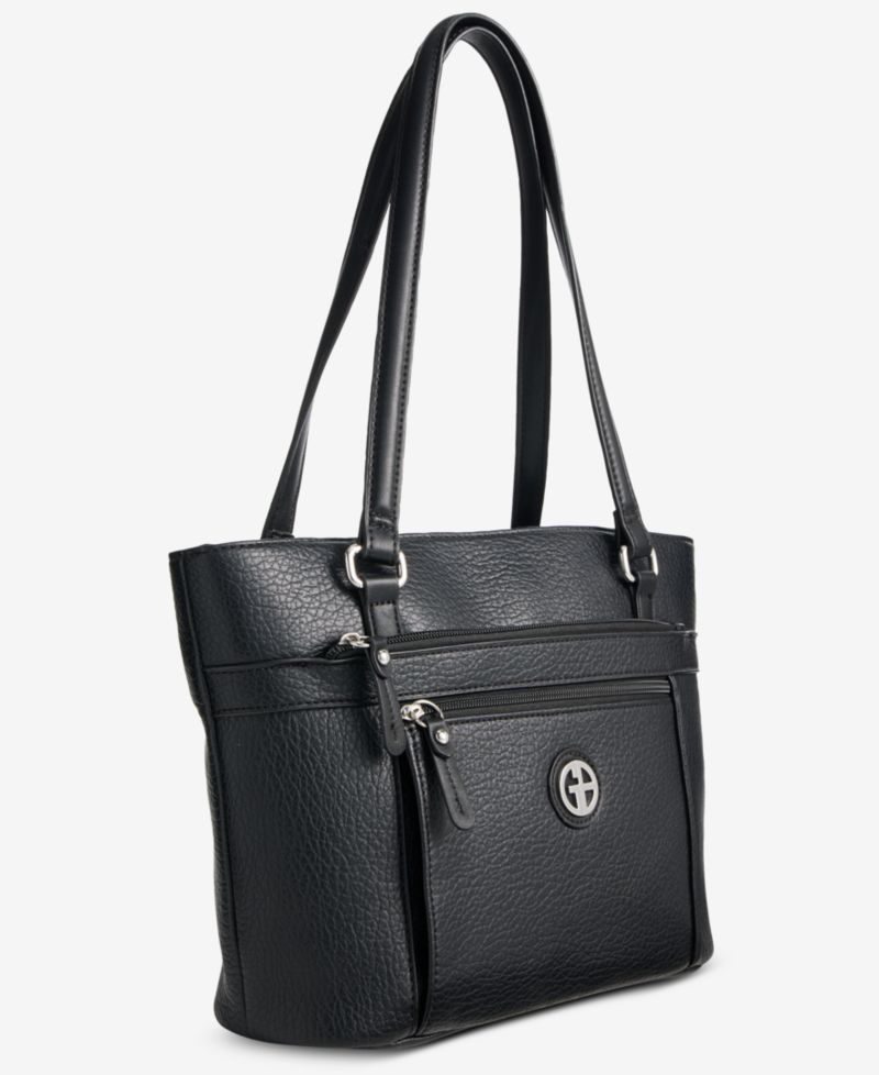 Large Pebbled Tote Bag