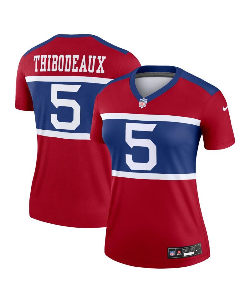 Women's Kayvon Thibodeaux Red New York Giants Alternate Legend Player Performance Top