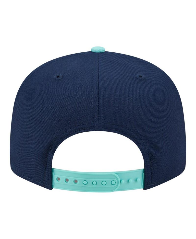 Men's Navy/Turquoise Philadelphia Phillies Two-Tone Color Pack 9FIFTY Snapback Hat