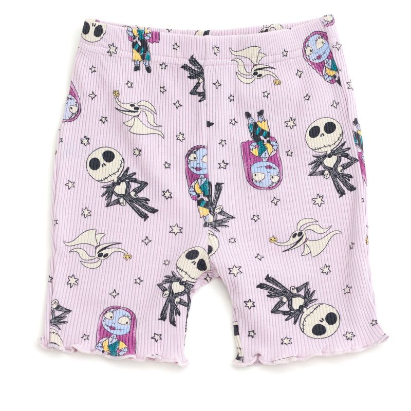 Little Girls 2-Piece T-Shirt and Bike Shorts Set
