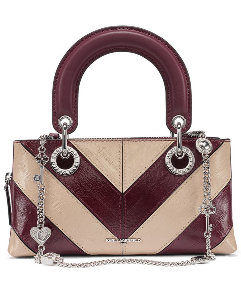 Benoite Small Leather Satchel Handbag