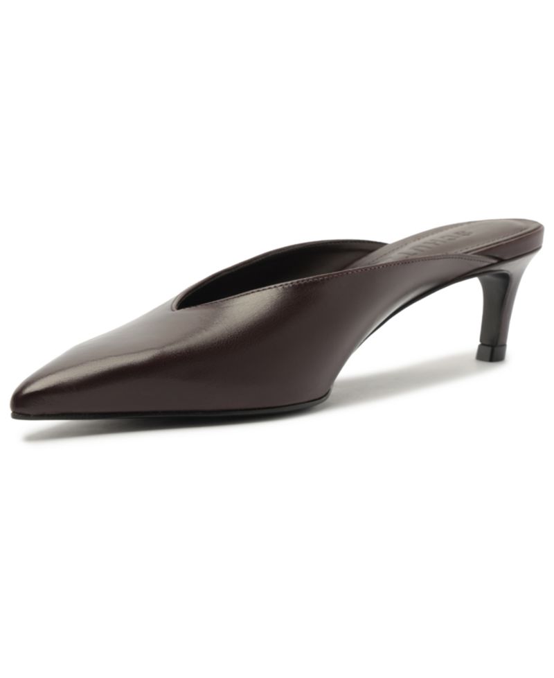 Women's Loren Mid-Heel Mule Pumps