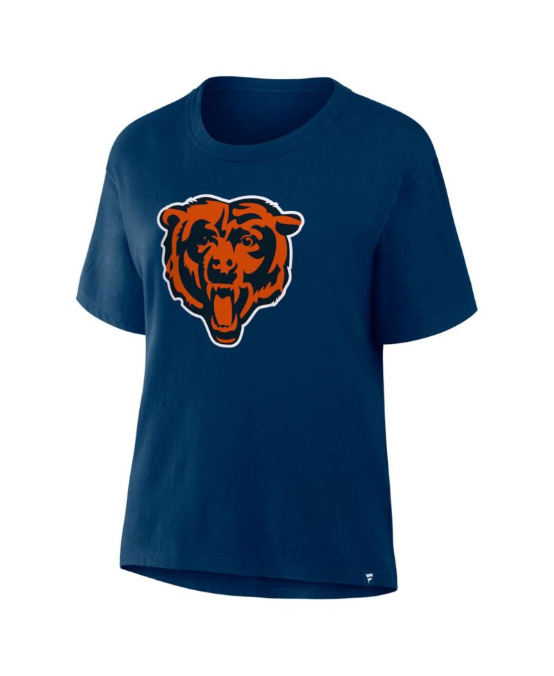 Women's Navy Chicago Bears Essential Legacy T-Shirt