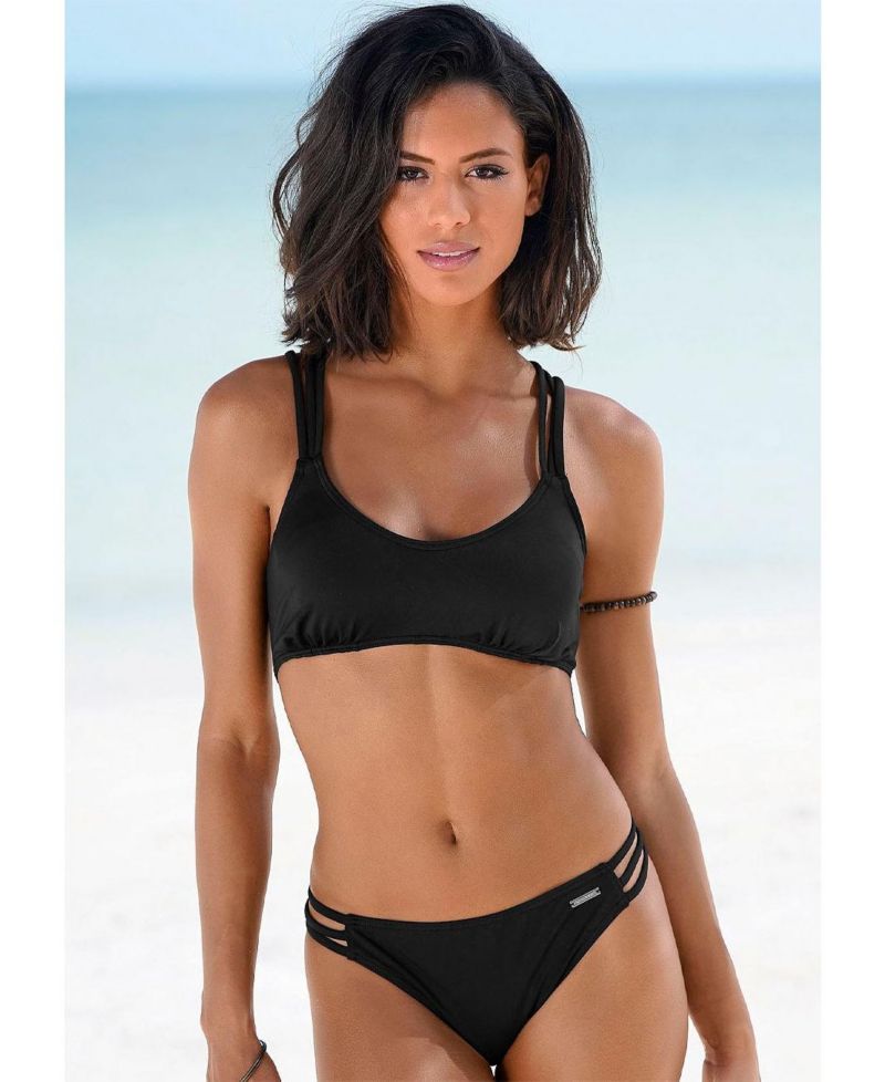 Women's Strappy Scoop Everyday Comfort Sport Bikini Top