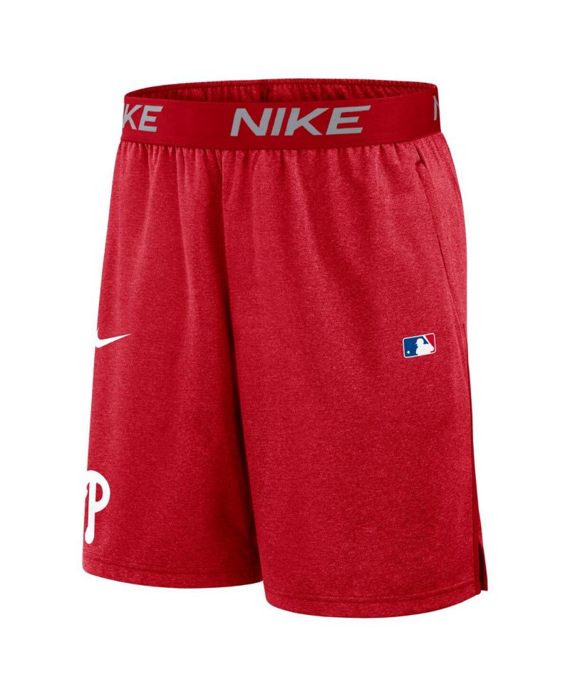 Men's Red Philadelphia Phillies Authentic Collection Performance Knit Shorts