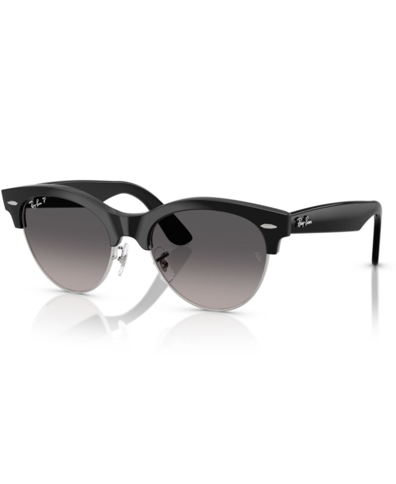 Unisex Clubmaster Way Polarized Sunglasses, RB2341