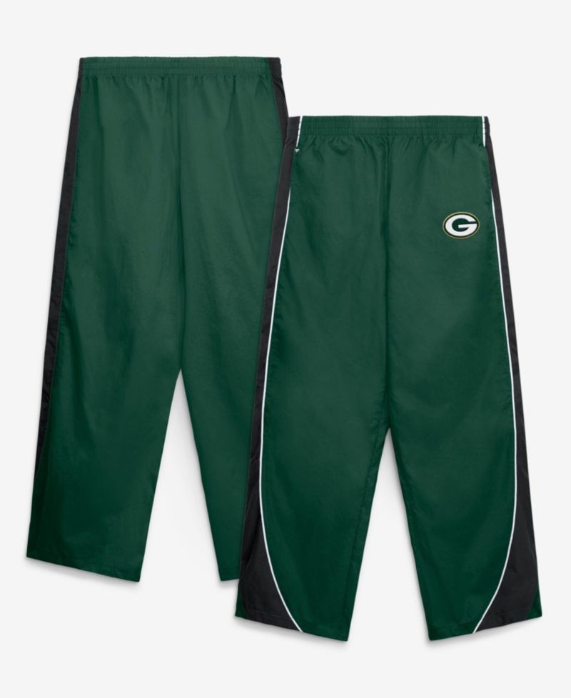 Women's Green Bay Packers Wide-Leg Nylon Pants