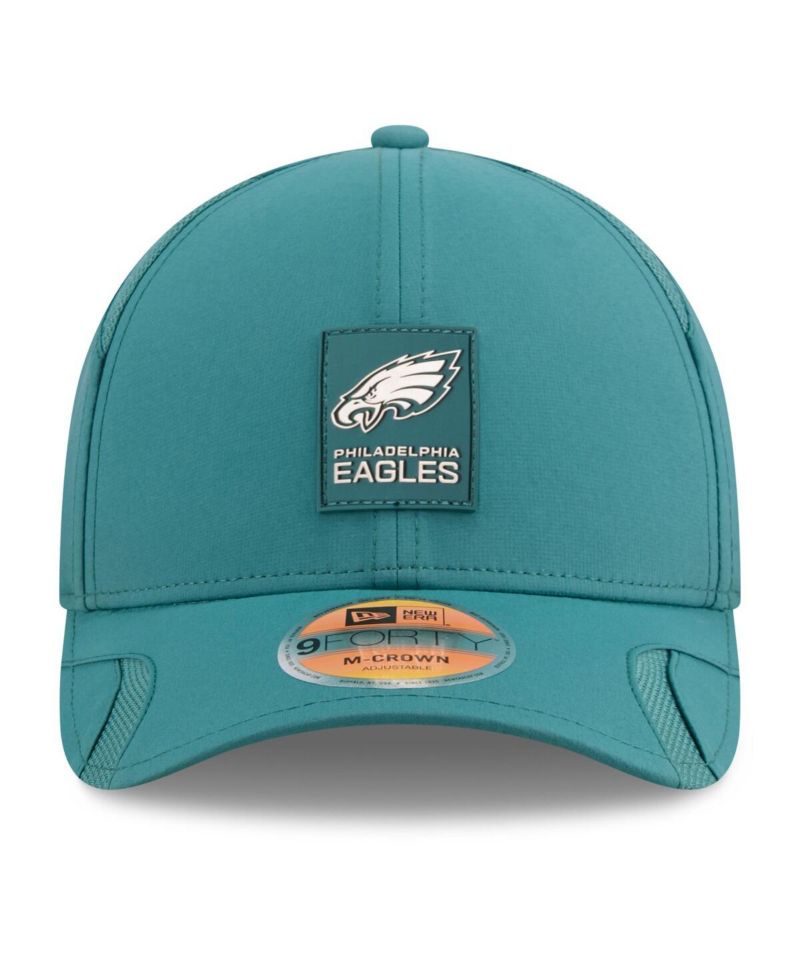 Men's Midnight Green Philadelphia Eagles 2025 Sideline M-Crown 9FORTY Adjustable Hat