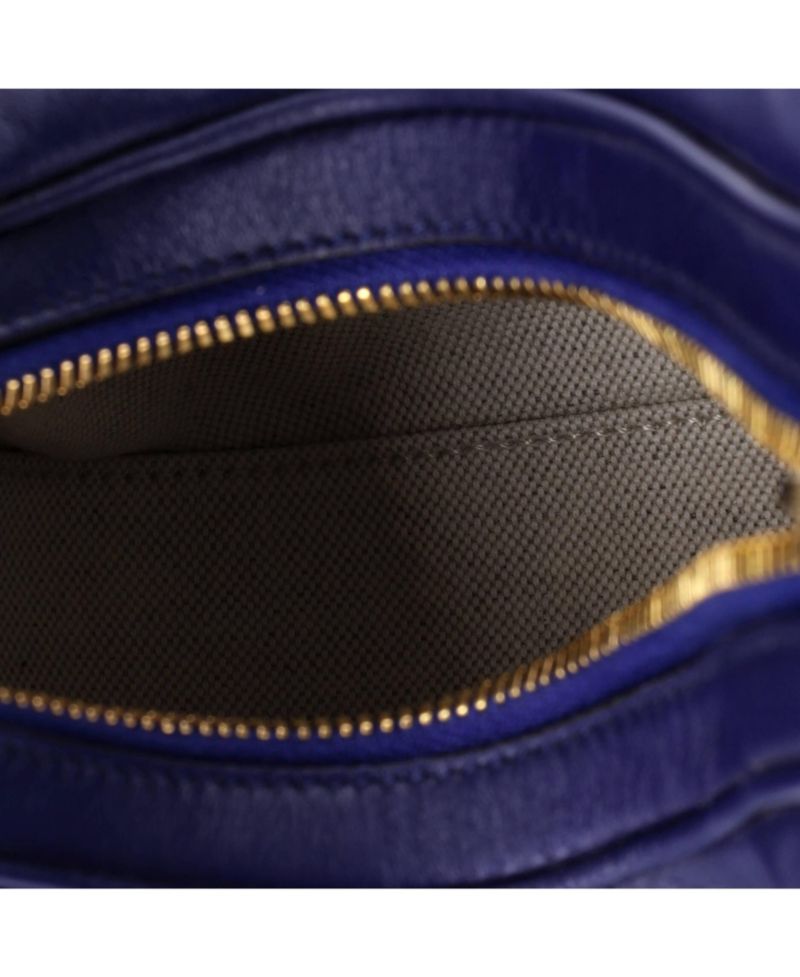 Small Attache Shoulder Bag Leather