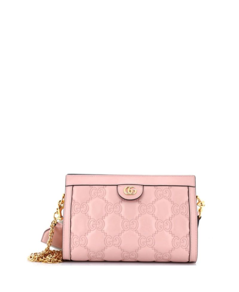Small GG Shoulder Bag GG Matelasse Leather