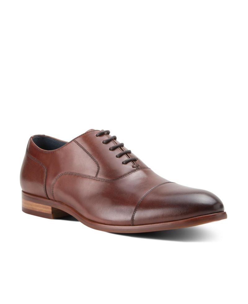 Men's Melvern Dress Lace-Up Cap Toe Oxford Leather Shoes