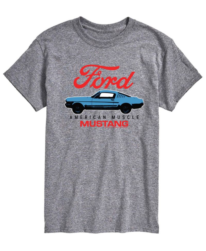 Men's Ford American Muscle Mustang Short-Sleeve Graphic T-Shirt