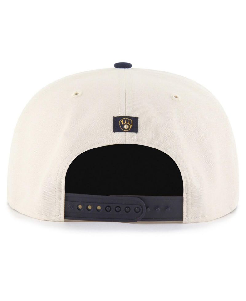Men's Natural Milwaukee Brewers Payson Captain Adjustable Hat