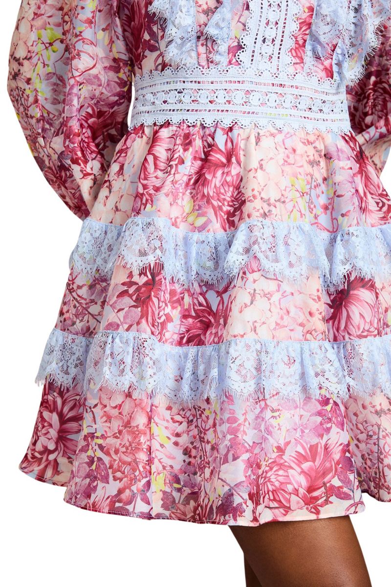 Women's Lace Mini Dress