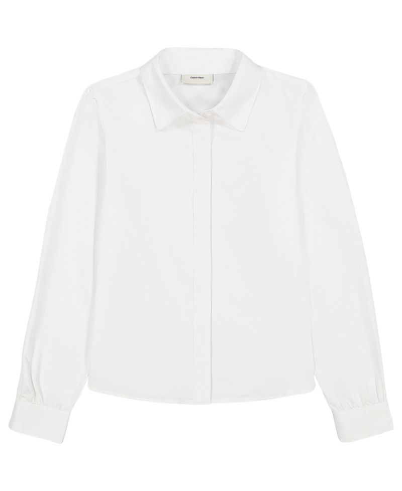 Girls' 7-16 Long-Sleeve Refined Tailored Shirt