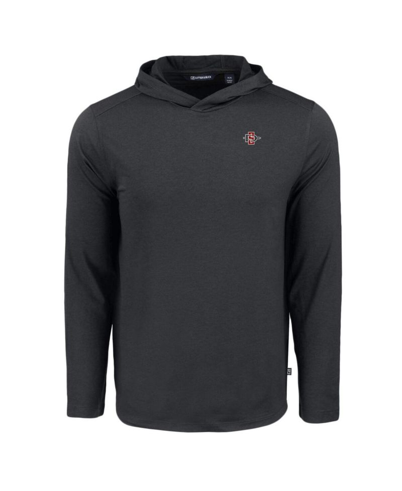 Men's Black San Diego State Aztecs Coastline Epic Comfort Eco Long Sleeve Hoodie